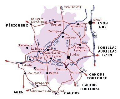 carte périgord noir